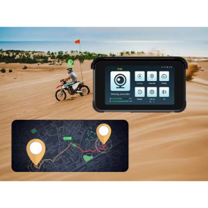 Použití motocyklového 5-palcového monitoru s Apple CarPlay, Android auto, Bluetooth, USB, micro SD, TPMS