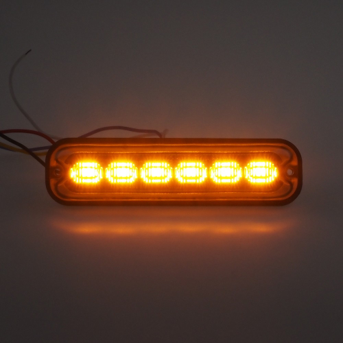 Svietivosť 24W oranžového LED predátora 12-24V,ECER65