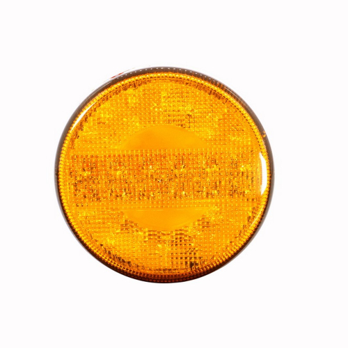 Kulaté zadní couvací LED světlo 12-24V, ECE, ø122mm