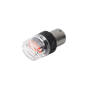 LED autožárovky BA15s / 12V - červená / CANBUS / 16x LED 2835SMD (2ks)