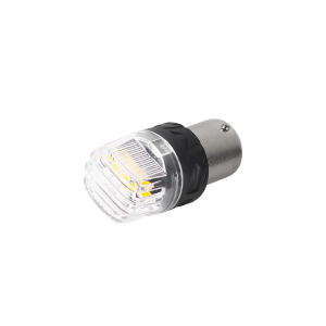 LED autožárovky BAU15s / 12V - oranžová / CANBUS / 16x SMD LED GC-2835 (2ks)