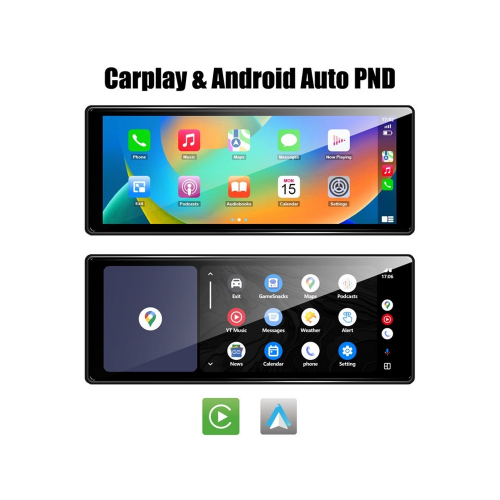 Funkce kamerového systému 12/24V s 10,26" LCD, s OS Android, Apple CarPlay, Android auto, Bluetooth, micro SD, GPS, parkovací kamera