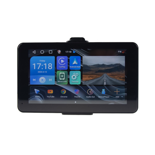 Ovládání 12/24V kamerového systému se systémem Android, Apple CarPlay, Android auto, Bluetooth, micro SD, GPS, parkovací kamera