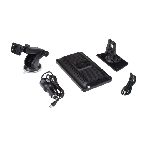 Příslušenství 7" LCD monitoru 12/24V s Apple CarPlay, Android auto, Bluetooth, micro SD, kamerový vstup