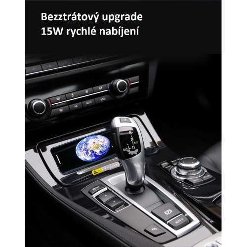 Použitie bezdrôtovej Qi nabíjačky pre BMW 5 (F10/F11/F18)
