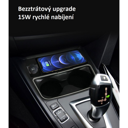 Parametre bezdrôtovej Qi nabíjačky pre BMW 3 (F30/F31/F35)