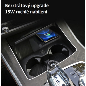 Použití bezdrátové Qi nabíječky pro BMW X5, X6 (G05/G06)