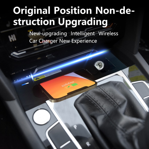 Použitie bezdrôtovej Qi nabíjačky pre VW Passat B8 2015-2020