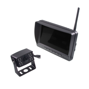 SET bezdrátový digitální kamerový systém s monitorem 7" AHD, 4CH, DVR, BSD