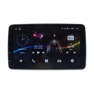 Multimediálne 1DIN autorádio - 10" LCD / OS Android / WI-FI / GPS / CarPlay / Bluetooth / 2x USB / 4G