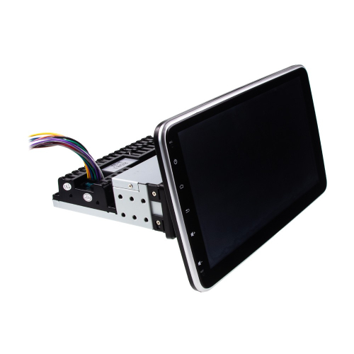 LCD displej multimediálního 1DIN autorádia s 10" LCD, OS Android, WI-FI, GPS, CarPlay, Bluetooth, 2x USB, 4G