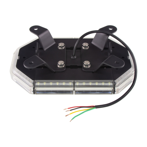 Uchytenie bielo-oranžovej LED rampy 10-30V, ECE R65,280mm