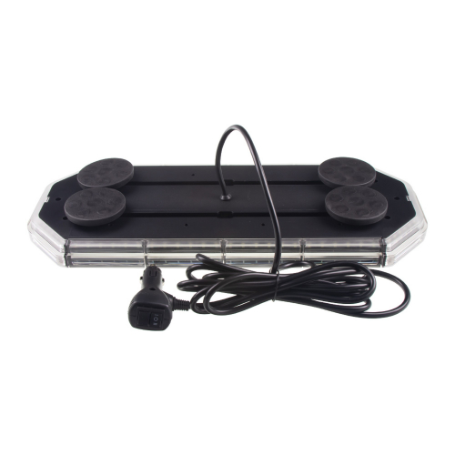 Magnet bielo-oranžovej magnetickej LED rampy 10-30V, ECE R65,440mm