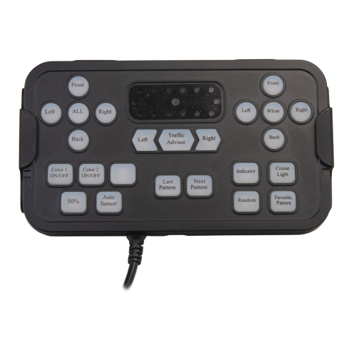 Ovládač bielo-oranžovej 1,24m LED rampy 10-30V, ECE R65