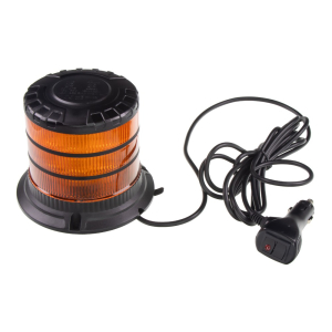 Ovládanie oranžového 12/24V nagnetického LED majáka HEAVY-DUTY,ECER65