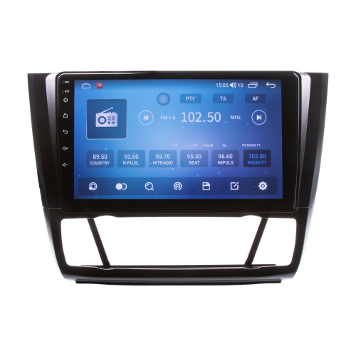 Autorádio pre BMW E81, E82, E87, E88 s 9" LCD, Android, WI-FI, GPS, CarPlay, Bluetooth, 4G, 2x USB