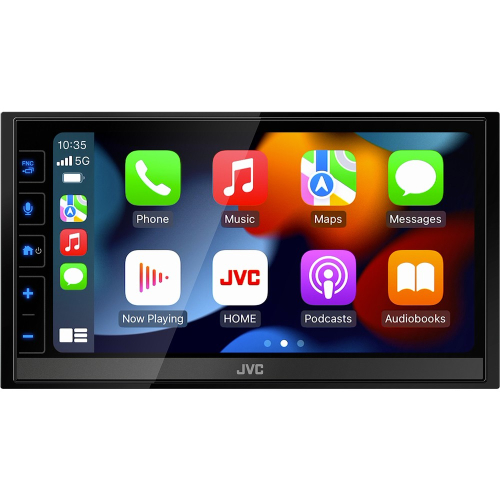 Ovládání multimediálního autorádia JVC KW-M785DBW s 6,8" LCD / USB / AV / Bluetooth / Apple CarPlay / Android Auto / DAB