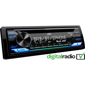 Autorádio JVC KD-DB922BT - DAB / CD / Bluetooth / USB / AUX/ odnímateľný panel / multicolor podsvietenie