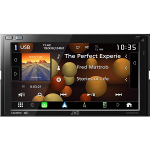 Multimediální autorádio JVC KW-M875DBW s 6,8" LCD / Bluetooth / Apple CarPlay / Android Auto / USB / AV