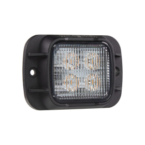 LED predátor 12V / 24V - 4x 3W LED oranžový ECE R65 (76x52x15mm)