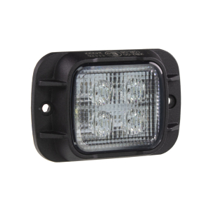 LED predátor 12V / 24V - 4x 3W LED modrý ECE R65 (76x52x15mm)