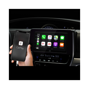 Apple Car multimediálního 2-DIN autorádia JVC KW-M565DBT s 6,8" displejem, USB, AUX, Bluetooth, Apple CarPlay, Android Auto