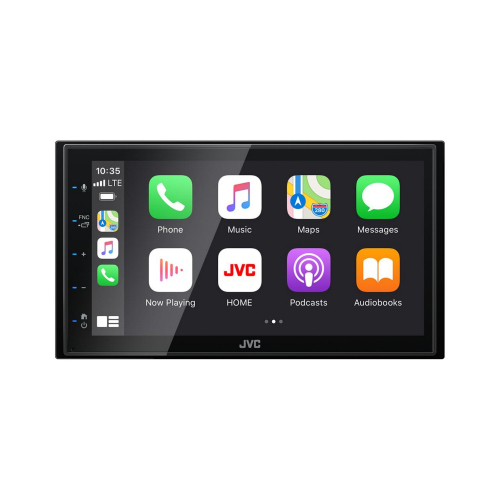 Použitie multimediálneho 2-DIN autorádia JVC KW-M565DBT s 6,8" displejom,USB,AUX,Bluetooth,Apple CarPlay,Android Auto