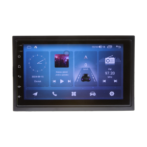 Multimediální 2DIN autorádio se 7" LCD, Android, WI-FI, GPS, CarPlay, Bluetooth, 4G, 2x USB