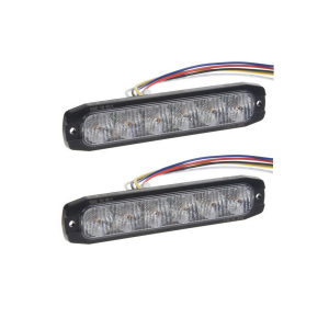 Sada LED predátorov - červený + modrý / 12-24V / ECER65