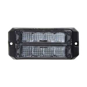 Modré PROFI DUAL výstražné LED svetlo vonkajšie, 12-24V, 8x3W LED, ECE R65