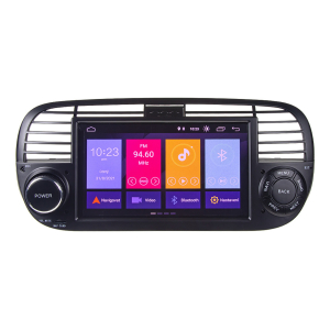 Autorádio Fiat 500 - 7" LCD / Android 10.0 / WI-FI / GPS / Carplay / Bluetooth / 2x USB