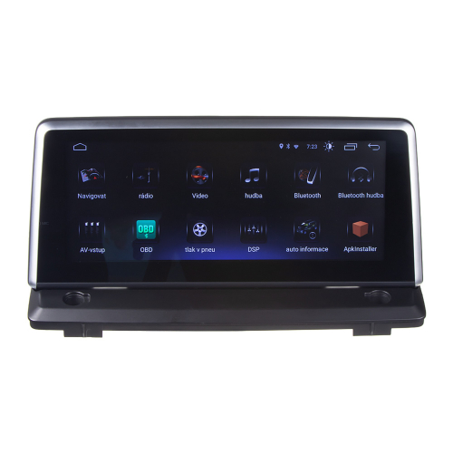 Ovládání multimediálního autorádia pro Volvo XC90 2004-13 s 8,8" LCD, Android, Wi-Fi, GPS, Mirror link, Bluetooth, 2x USB