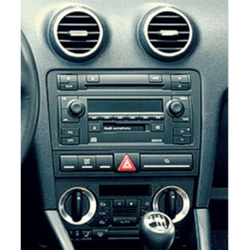Použitie redukcie pre 9" autorádio Audi A3 2003-2012