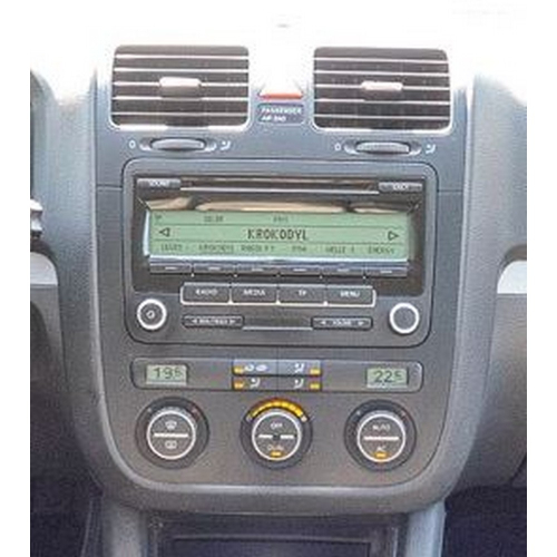 Použitie redukcie pre 9" autorádio VW Golf VI 2008-2015