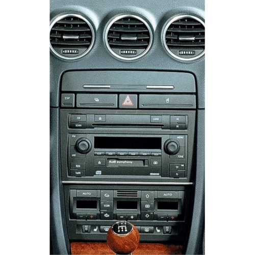 Použitie redukcie pre 9" autorádio Audi A4 / S4 (B6)(B7) Seat Exeo