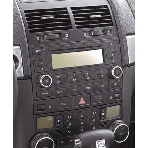 Použitie redukcie pre 9" autorádio VW Touareg 2002-2010