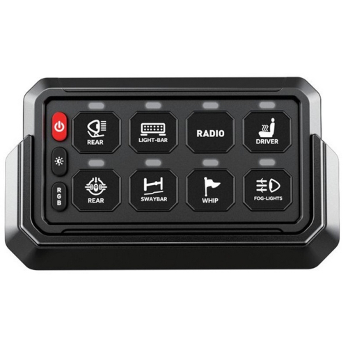 Ovládač bezdrôtového 8-kanálového 12-24V,80A multiprepínača