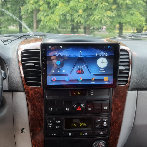 Použitie redukcie pre 9" autorádio Kia Sorento 2002-2006