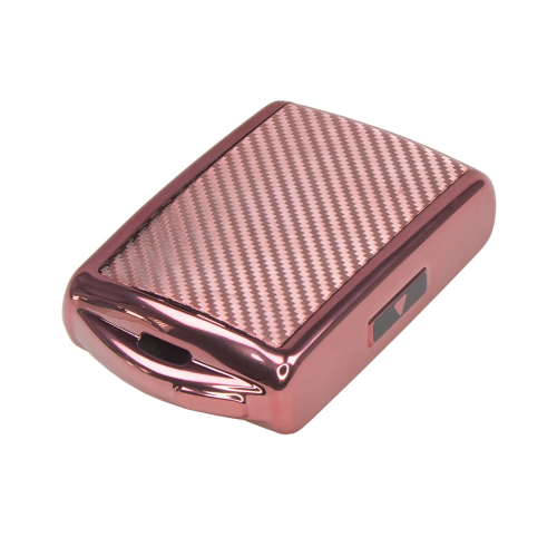 Ružovo-karbónový TPU obal kľúča Volvo