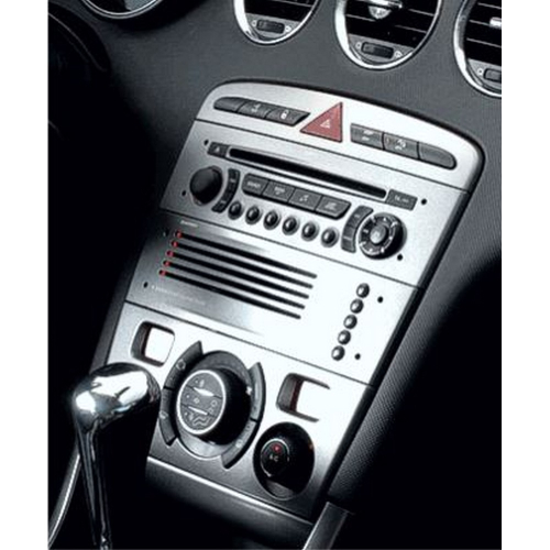 Použitie redukcie pre 9" autorádio Peugeot 308 2007-2013