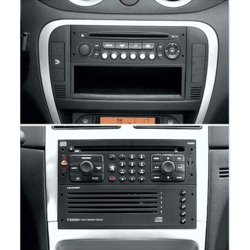 Použitie rámika pre 9" autorádio Citroen ,Fiat,Peugeot,Toyota ,Renault,Škoda (2000->)