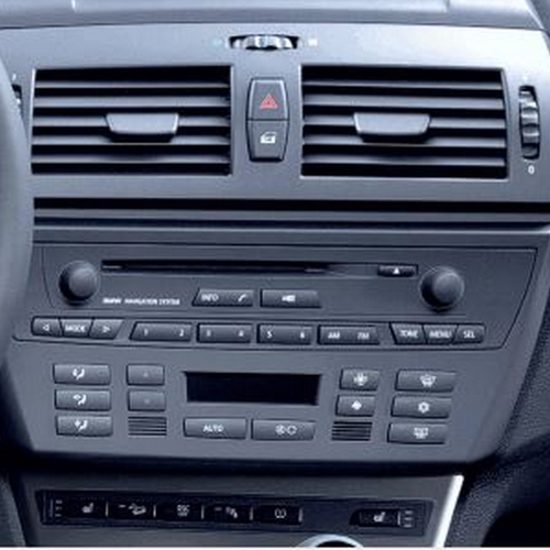 Použitie redukcie pre 9" autorádio BMW X3 (E83) 2004-2010