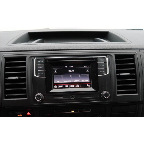 Použitie redukcie pre 9" autorádio VW Transporter/Caravelle T6 2015-2019