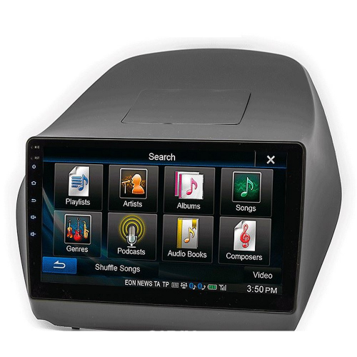 Montáž redukcie pre 10" autorádio Hyundai ix35, Tucson 2010-