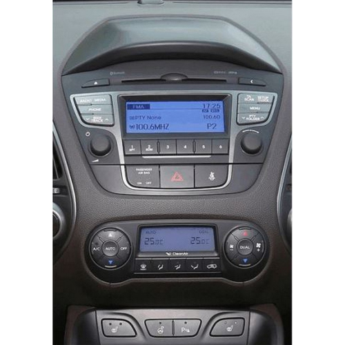 Použitie rámika pre 10" autorádio Hyundai ix35, Tucson 2010-