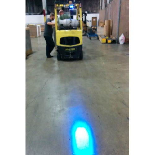 Použitie modrého výstražného LED svetla 2x4W pre vysokozdvižné vozíky