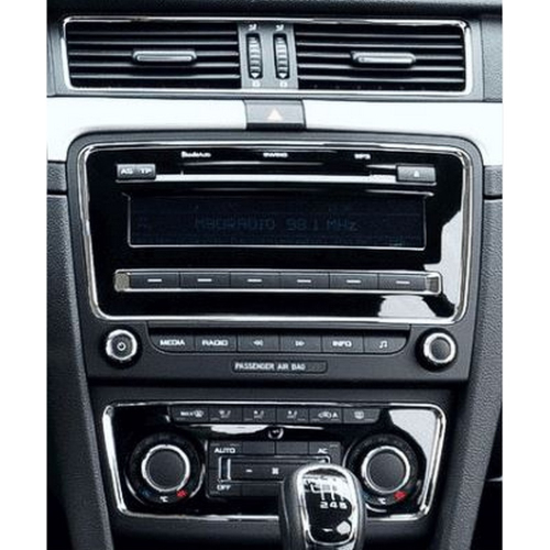 Použitie redukcie pre 10" autorádio Škoda Superb II
