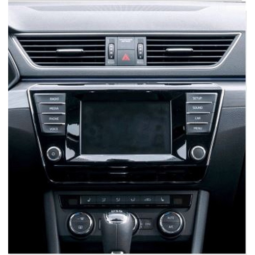 Použitie redukcie pre 10" autorádio Škoda Superb III