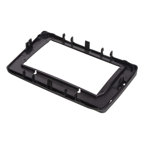 Rámik pre 10" autorádio Škoda Fabia II 06-, Roomster 06-, čierny