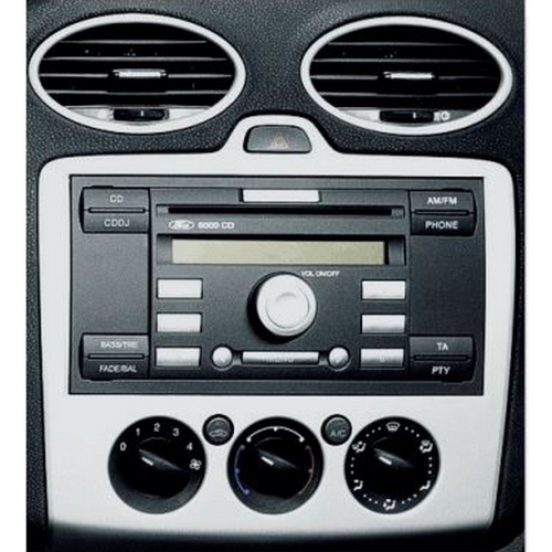 Použitie redukcie pre 10" autorádio Ford C-MAX, S-MAX, Focus 05-2011, Fiesta 06-, Fusion 06-, Galaxy 06-